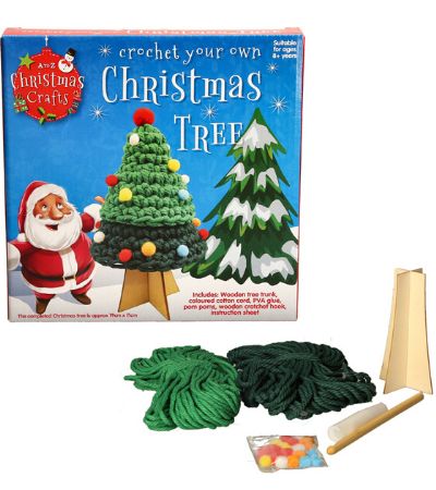 Christmas Crafts Crochet Your Own Christmas Tree, by A to Z Toys