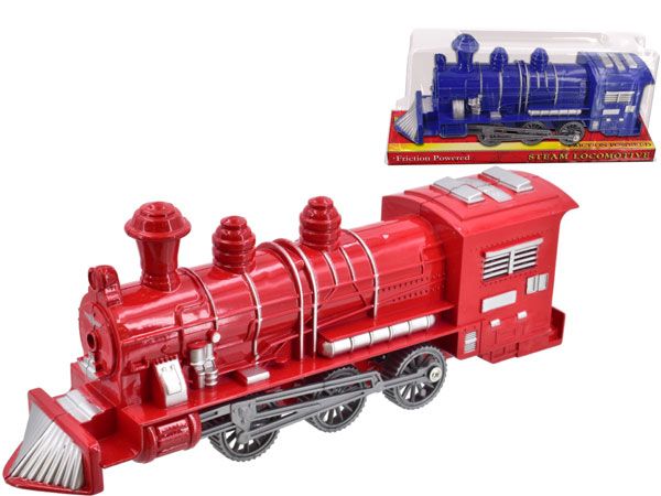 Friction Boxed Loco Train...Assorted Colours Picked At Random