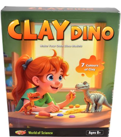 World Of Science Clay Dino Kit